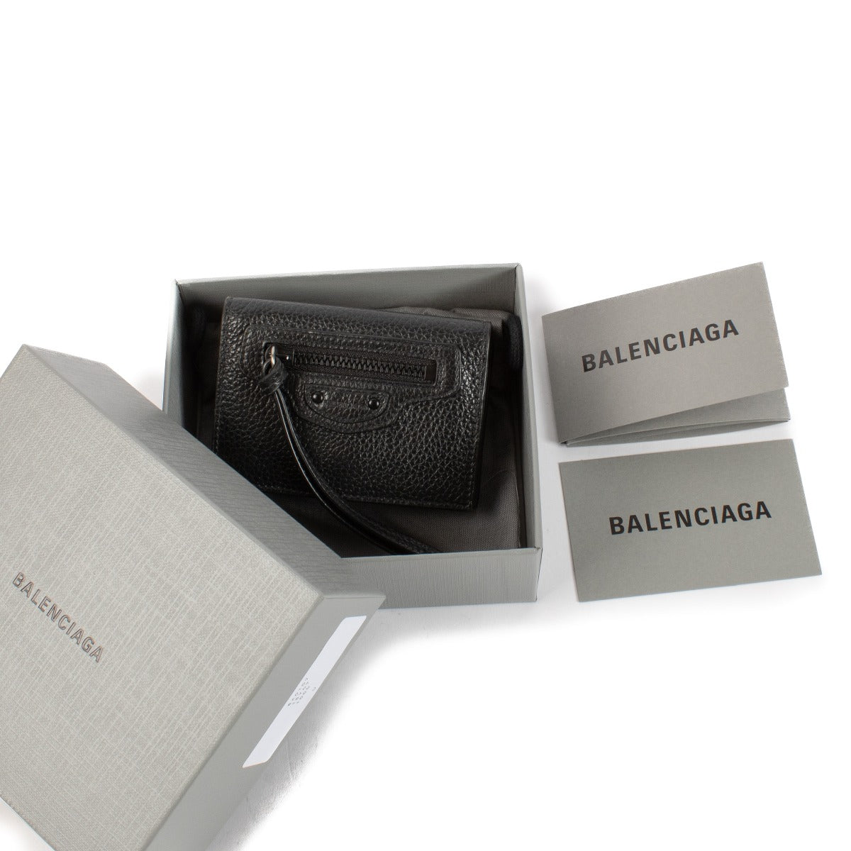 Shop 100% authentic secondhand Balenciaga Black Neo Classic Mini Wallet on Labellov.com