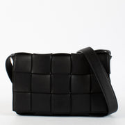Authentic pre-loved Bottega Veneta Black Cassette Bag on Labellov.com