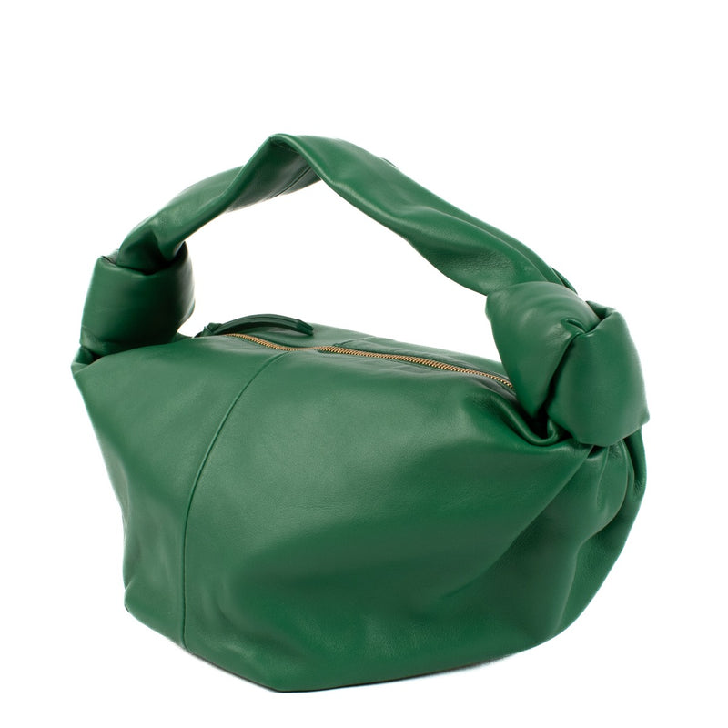 Shop 100% authentic secondhand Bottega Veneta Green Double Knot Bag on Labellov.com