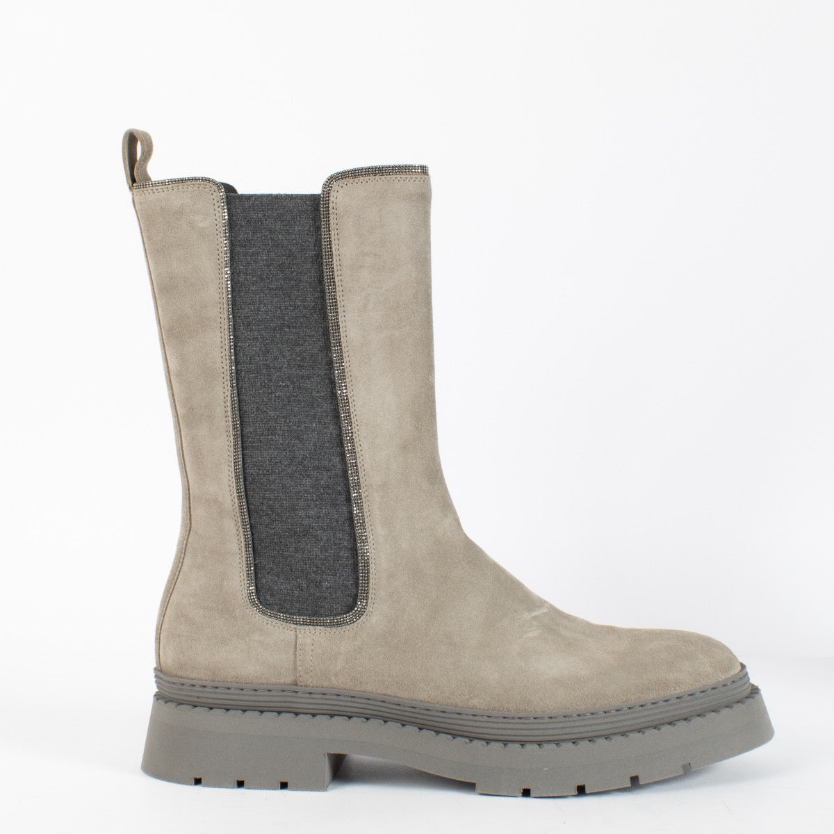 Authentic Brunello Cucinelli Suede Ankle Boot - Size 40,5 on Labellov.com