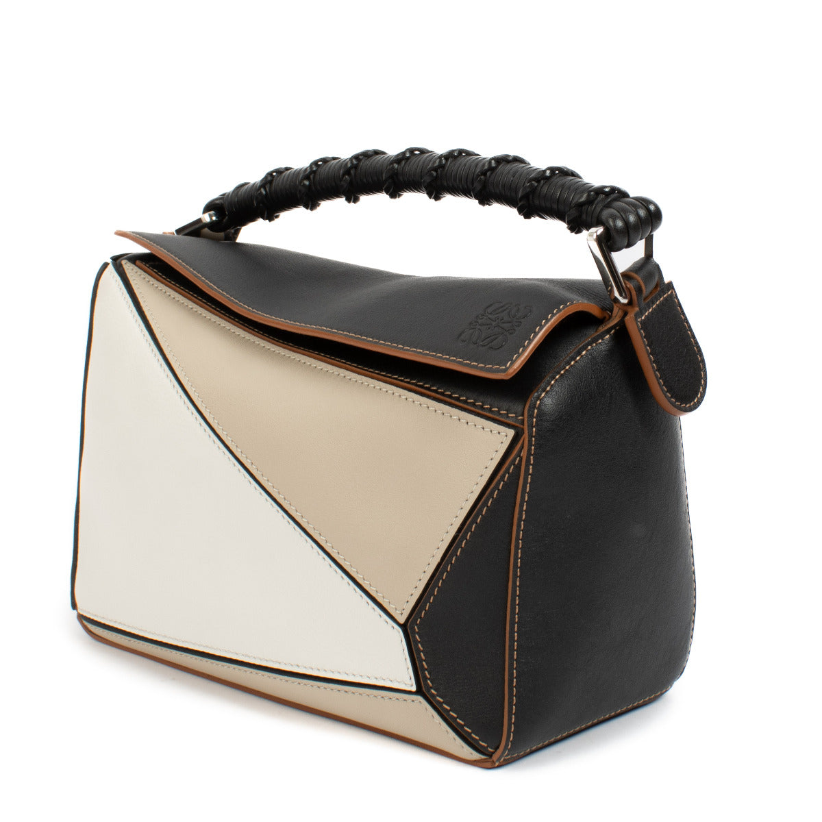 Loewe Tricolor Leather Small Puzzle Bag