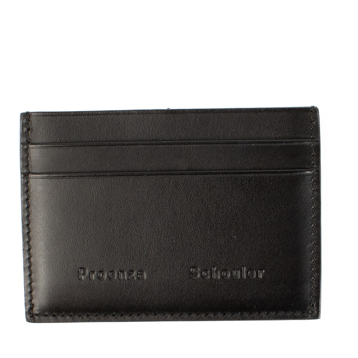 Proenza Schouler Black Origami Card Holder
