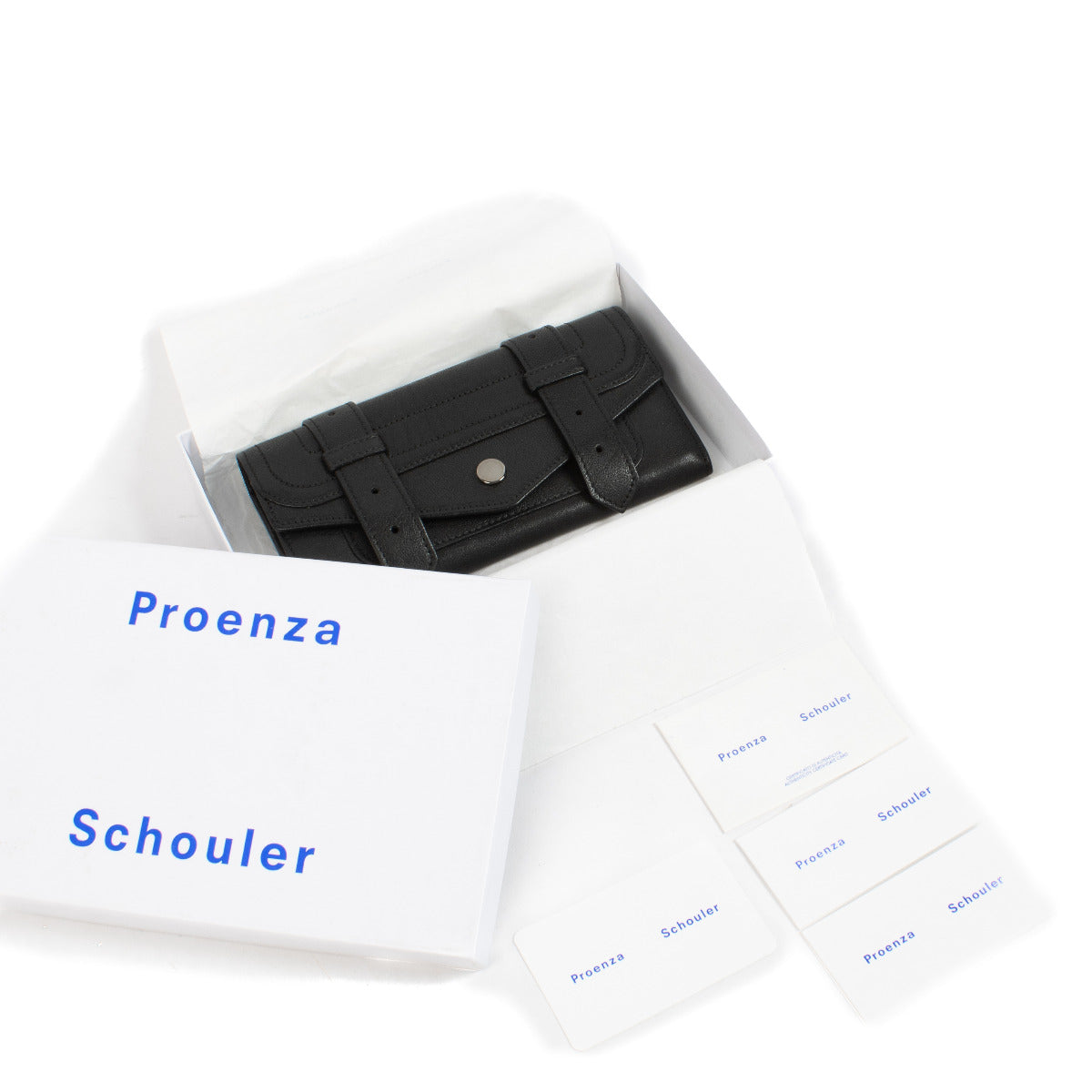 Proenza Schouler Zwarte PS1 Continental Portemonnee