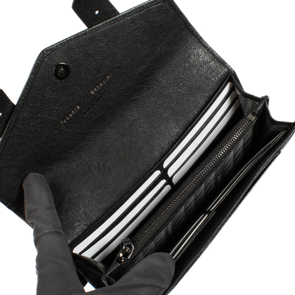 Proenza Schouler Zwarte PS1 Continental Portemonnee