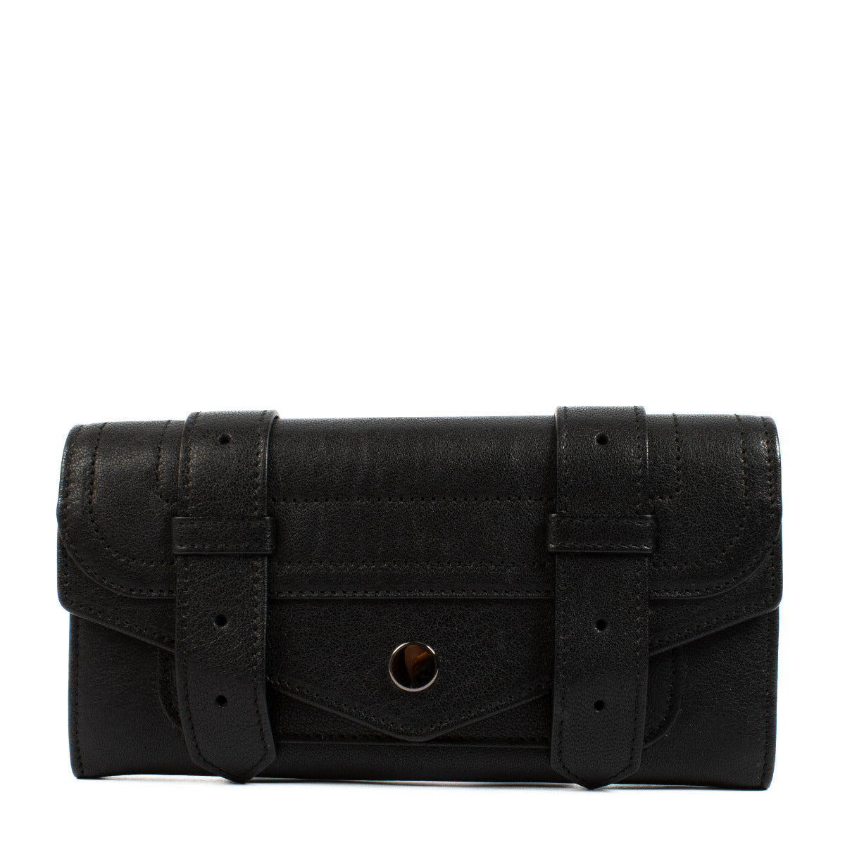 Proenza Schouler Black PS1 Continental Wallet aan de beste prijs bij Labellov tweedehands luxe in Antwerpen