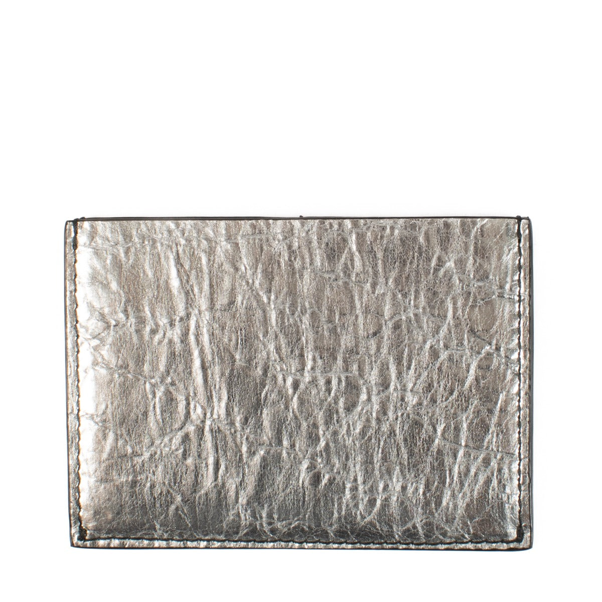 Proenza Schoulder Silver Origami Card Holder