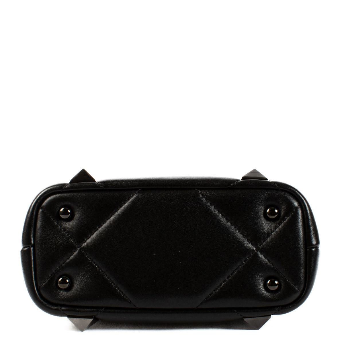 Valentino Garavani Roman Stud All Black Small Bag