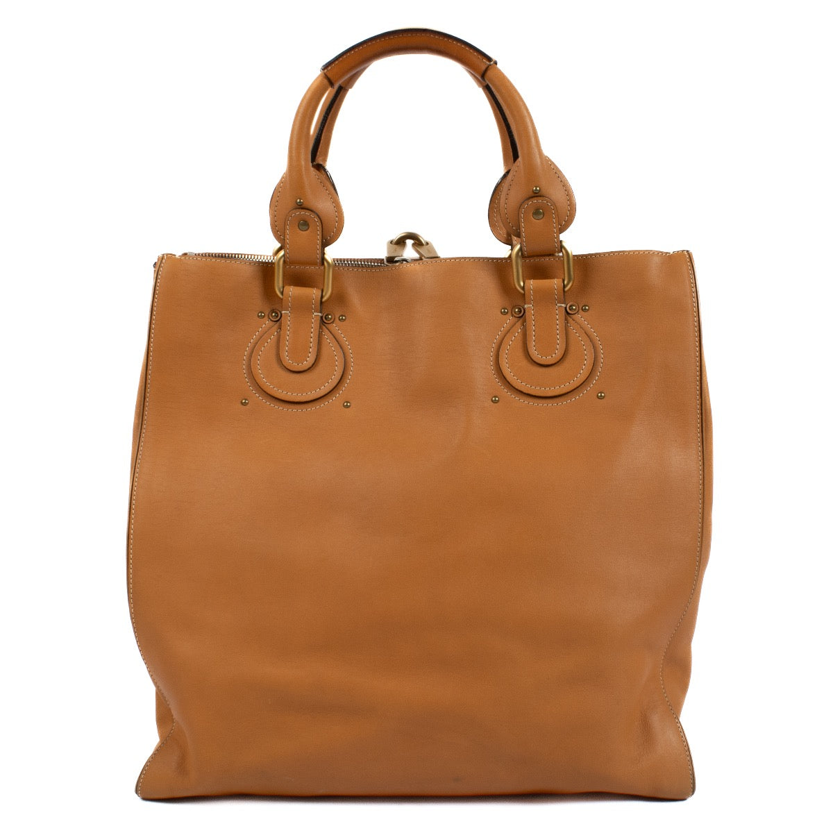 Authentic second hand Chloé Camel Paddington Tote Bag on Labellov.com