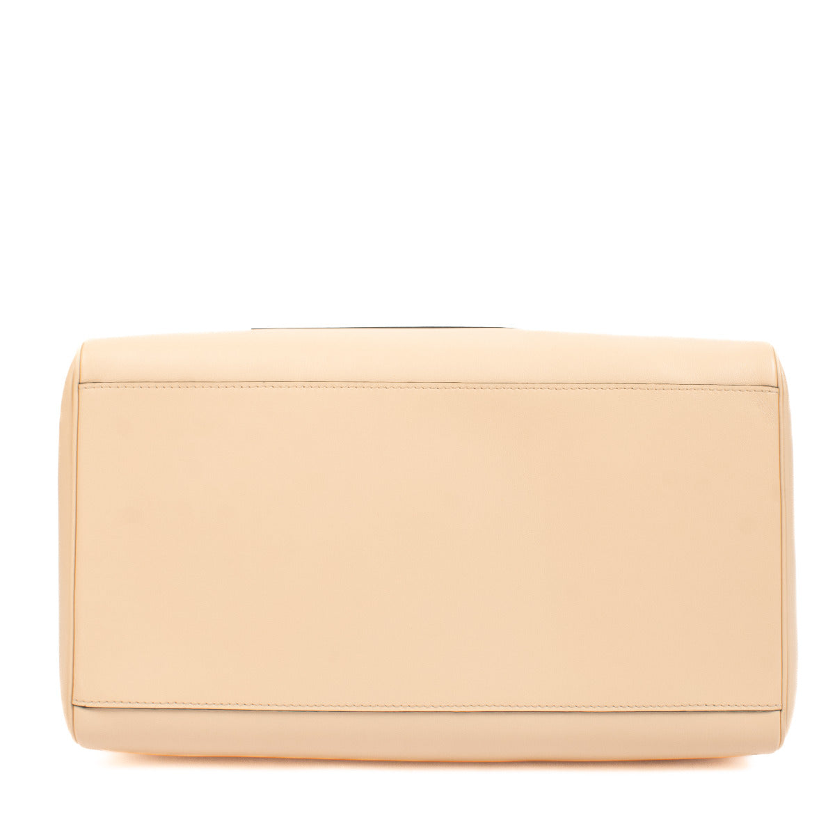 Delvaux Louise Boston Allure Bicolore Nude & Sand Top Handle