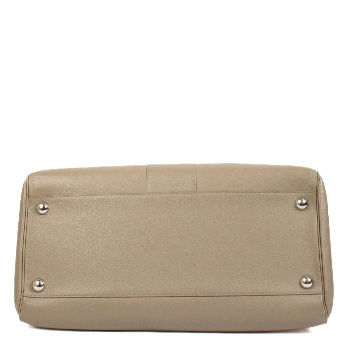 Delvaux Brillant Double Poignée Sellier Tourterelle tas