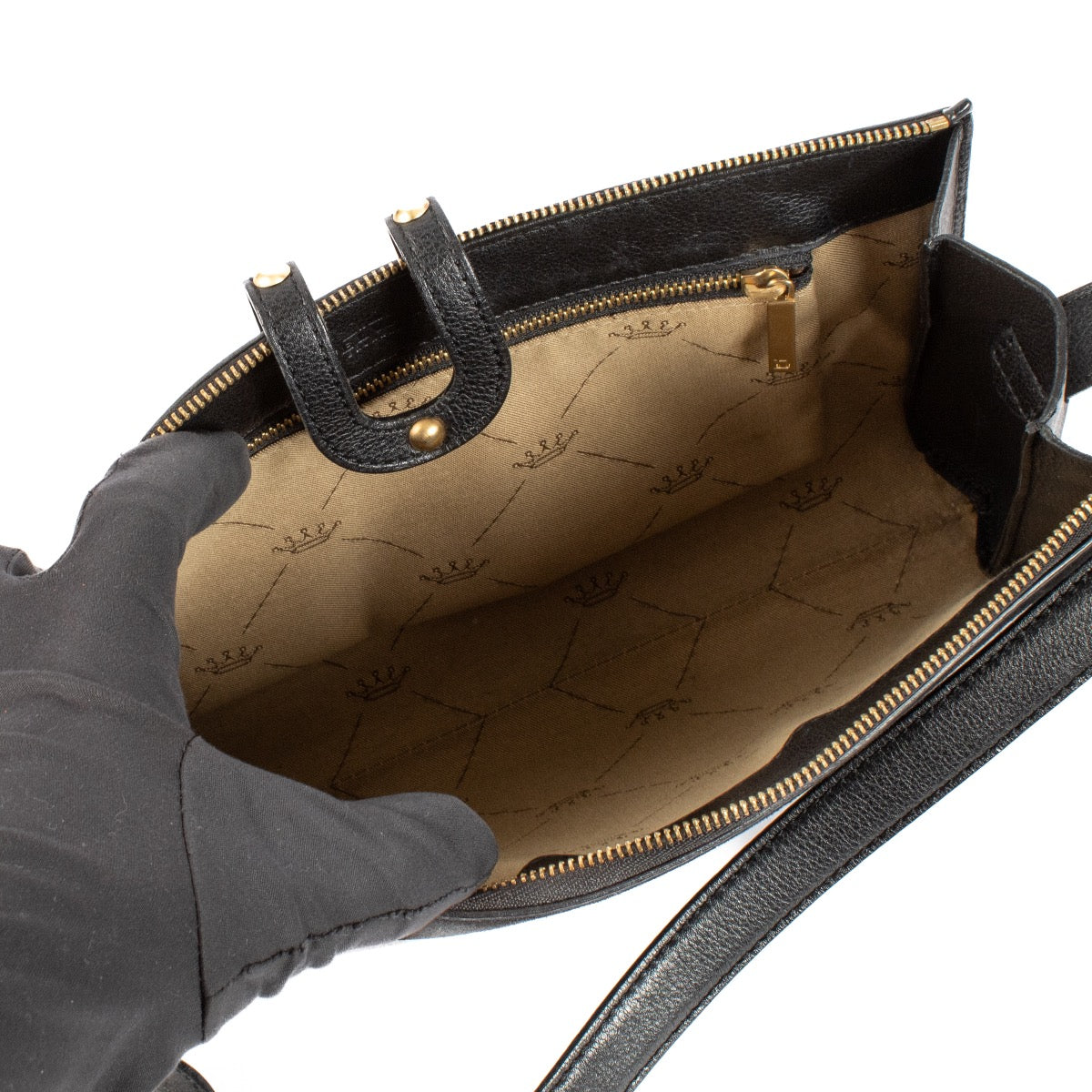 shop 100% authentic second hand Delvaux Black Shoulder Bag on Labellov.com
