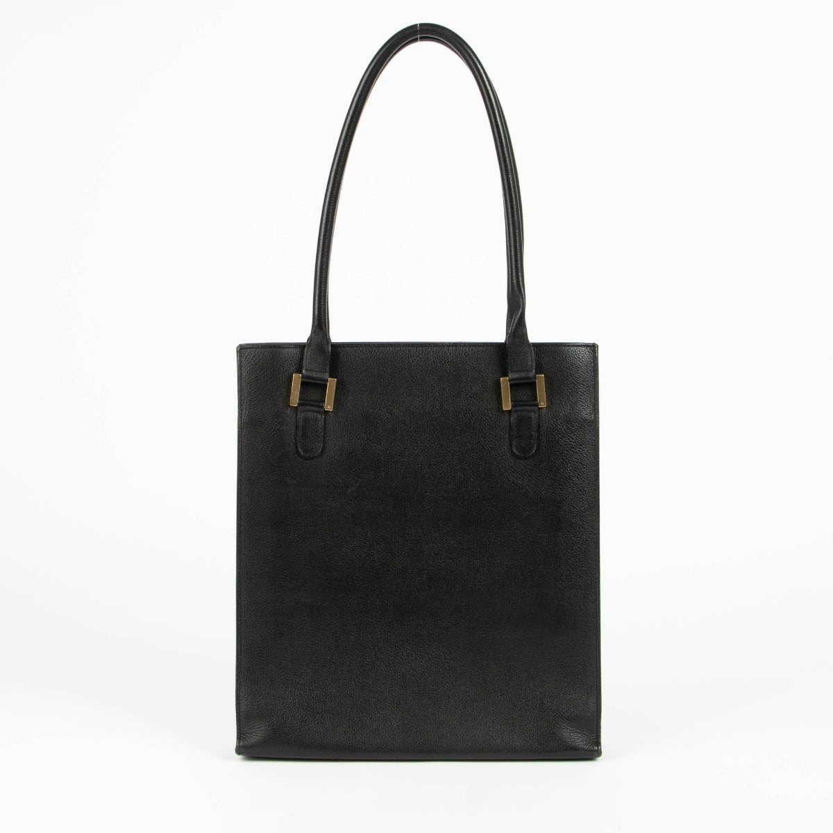 Delvaux Le Jeff black leather shoulder bag minimalist luxury