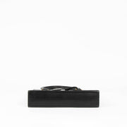 Delvaux Le Jeff black leather shoulder bag minimalist luxury