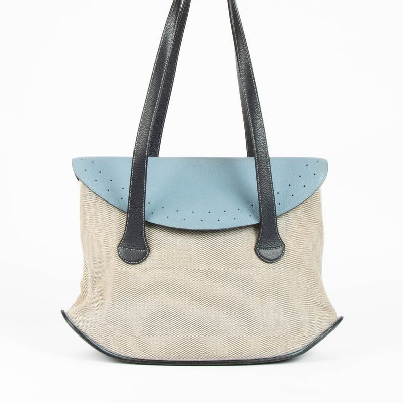 Shop Authentic Delvaux Multicolor Mémoire Canvas Bag on Labellov.com