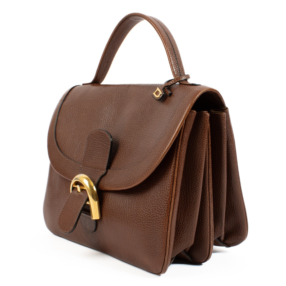 shop 100% authentic second hand Delvaux Brown Brillant Rouilly Bag on Labellov.com
