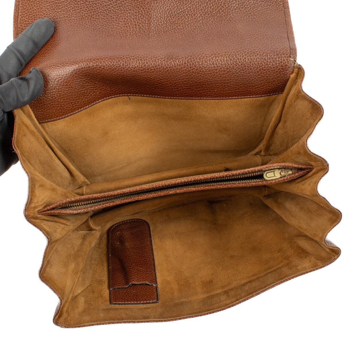 shop 100% authentic second hand Delvaux Brown Brillant Rouilly Bag on Labellov.com