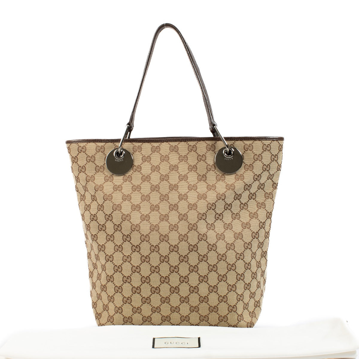shop 100% authentic second hand Gucci GG Canvas Eclipse Tote Bag on Labellov.com