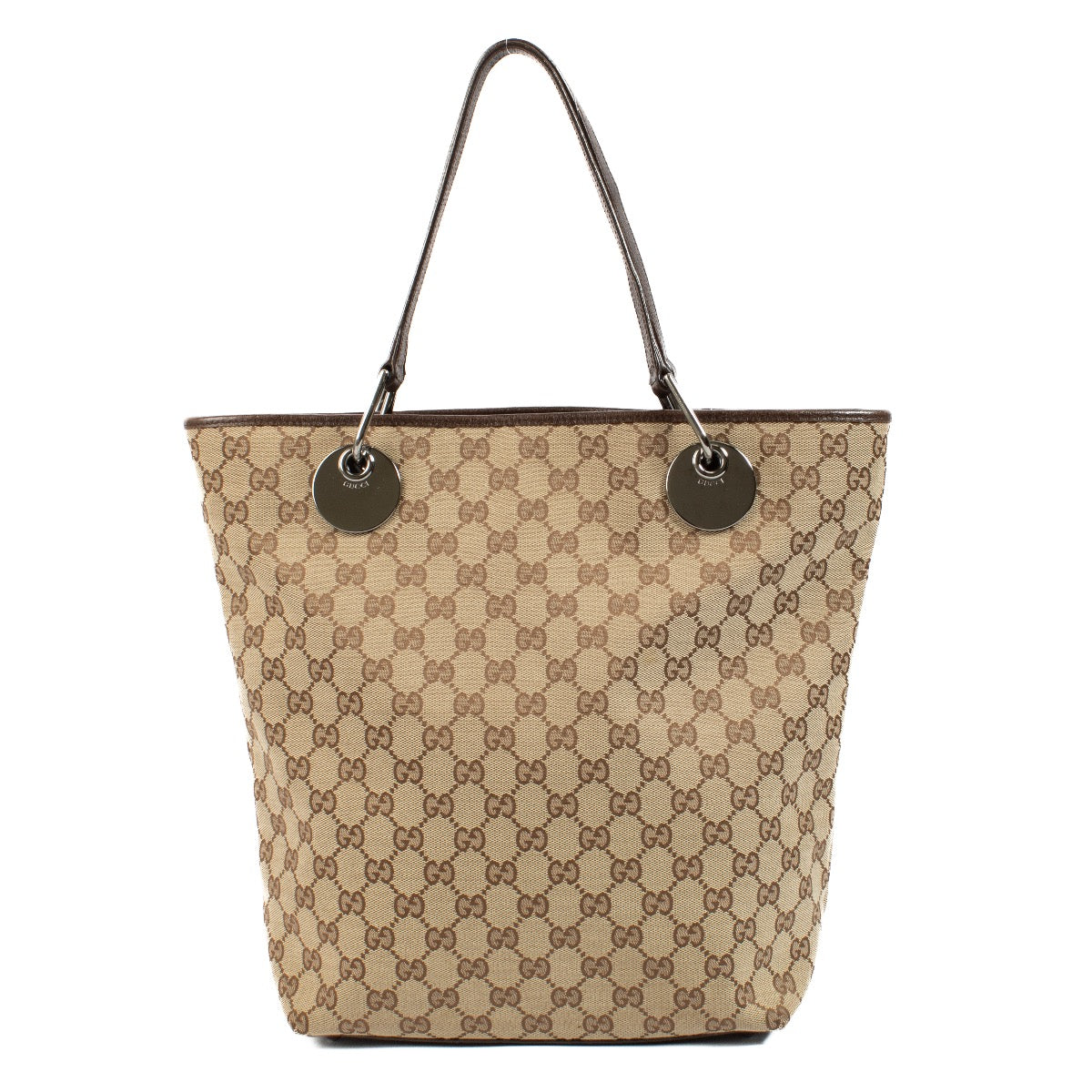 shop 100% authentic second hand Gucci GG Canvas Eclipse Tote Bag on Labellov.com