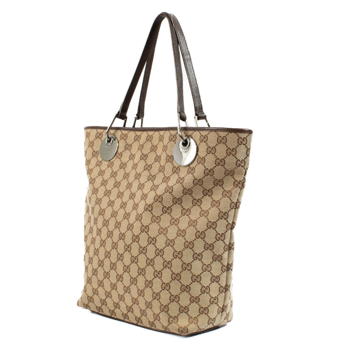 shop 100% authentic second hand Gucci GG Canvas Eclipse Tote Bag on Labellov.com