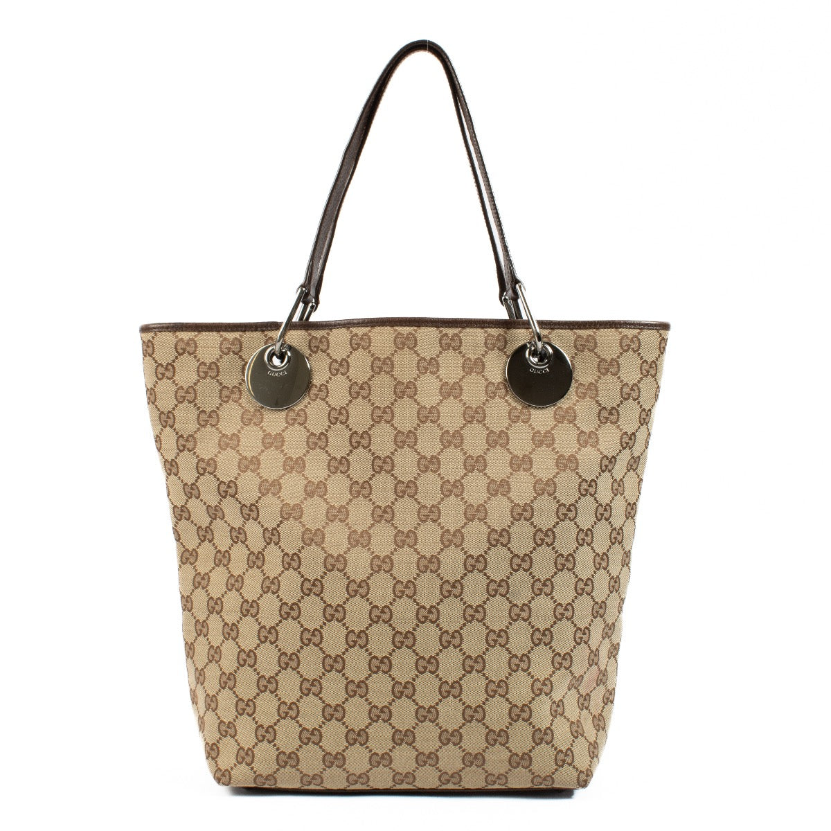 shop 100% authentic second hand Gucci GG Canvas Eclipse Tote Bag on Labellov.com