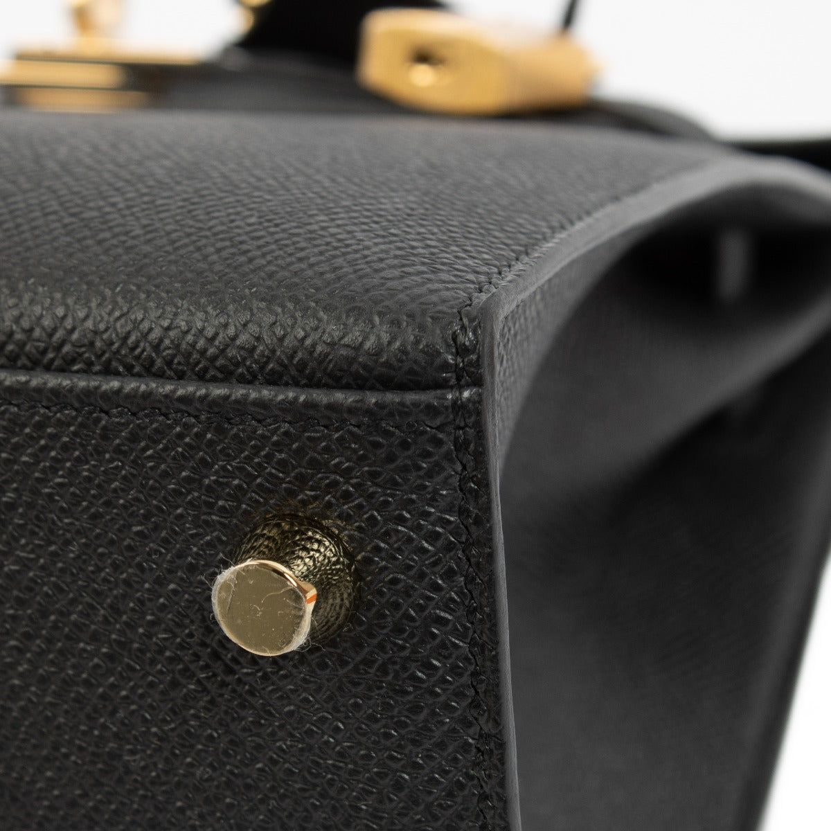 2024 Hermès Kelly Sellier 25 Noir Veau Epsom