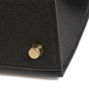 2024 Hermès Kelly Sellier 25 Noir Veau Epsom