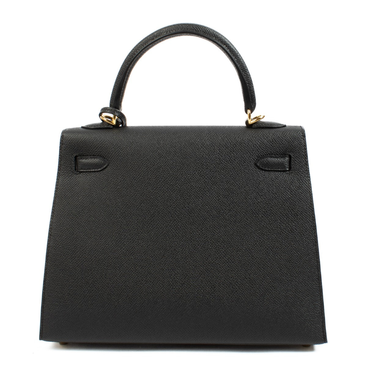 2024 Hermès Kelly Sellier 25 Noir Veau Epsom