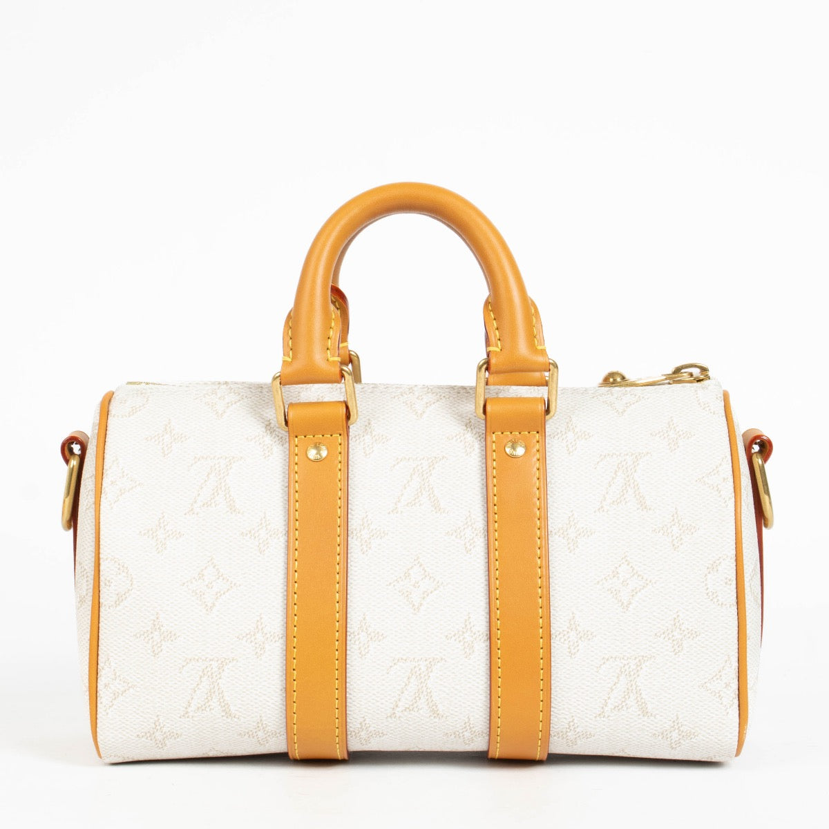 Authentic pre-loved Louis Vuitton Monogram Heritage Keepall Bandouliere 25 on Labellov.com