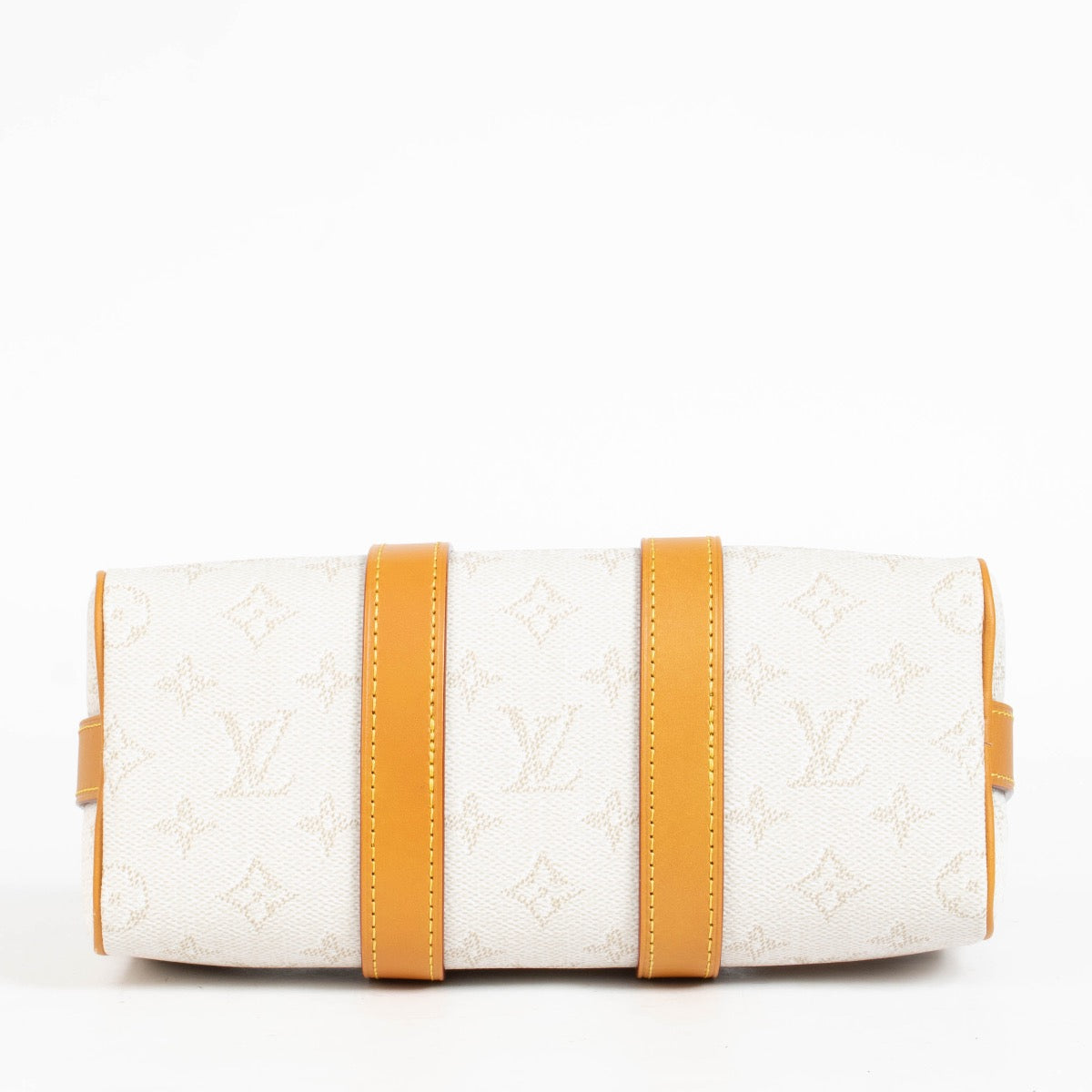 Authentic pre-loved Louis Vuitton Monogram Heritage Keepall Bandouliere 25 on Labellov.com