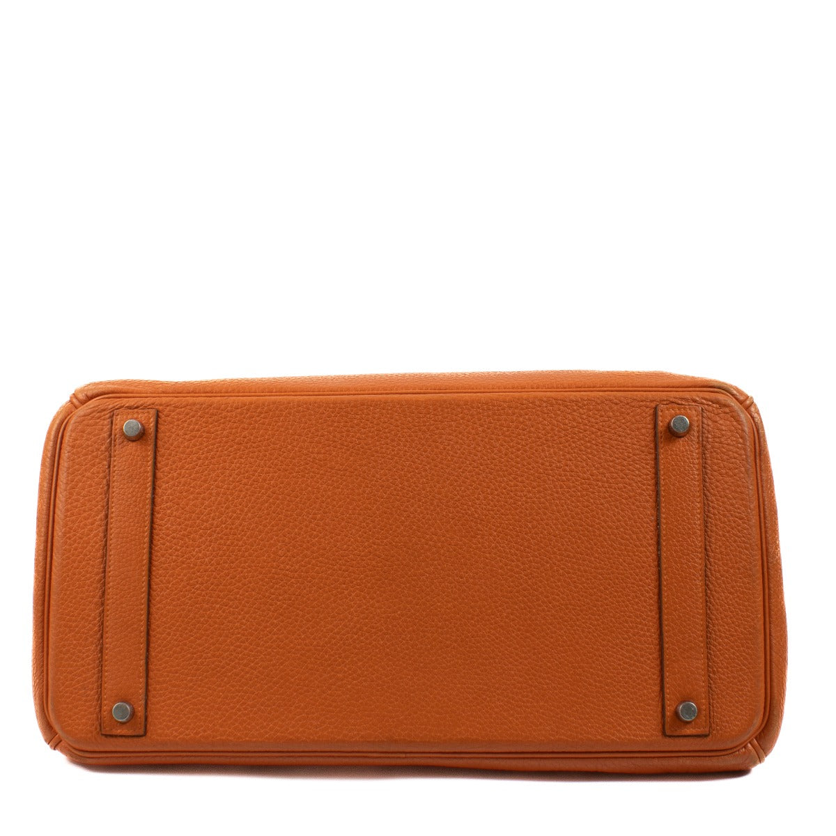 Hermès Birkin 40 Orange Taurillon Clemence PHW