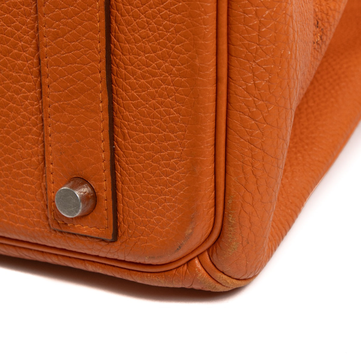 Hermès Birkin 40 Orange Clemence PHW