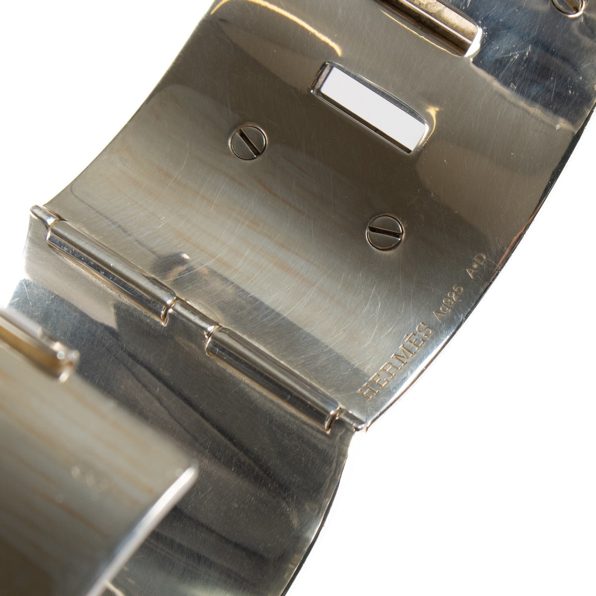 Hermès Zwarte Extra Brede Clic Clac H Armband - Maat S
