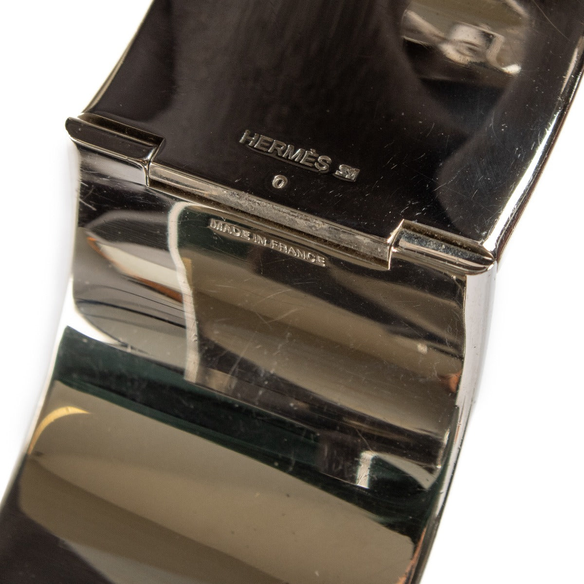 Hermès Zwarte Extra Brede Clic Clac H Armband - Maat S