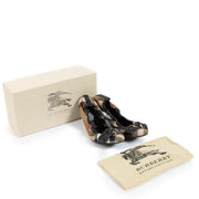 shop 100% authentic second hand Burberry Check Ballet Flats - Size 40 on Labellov.com