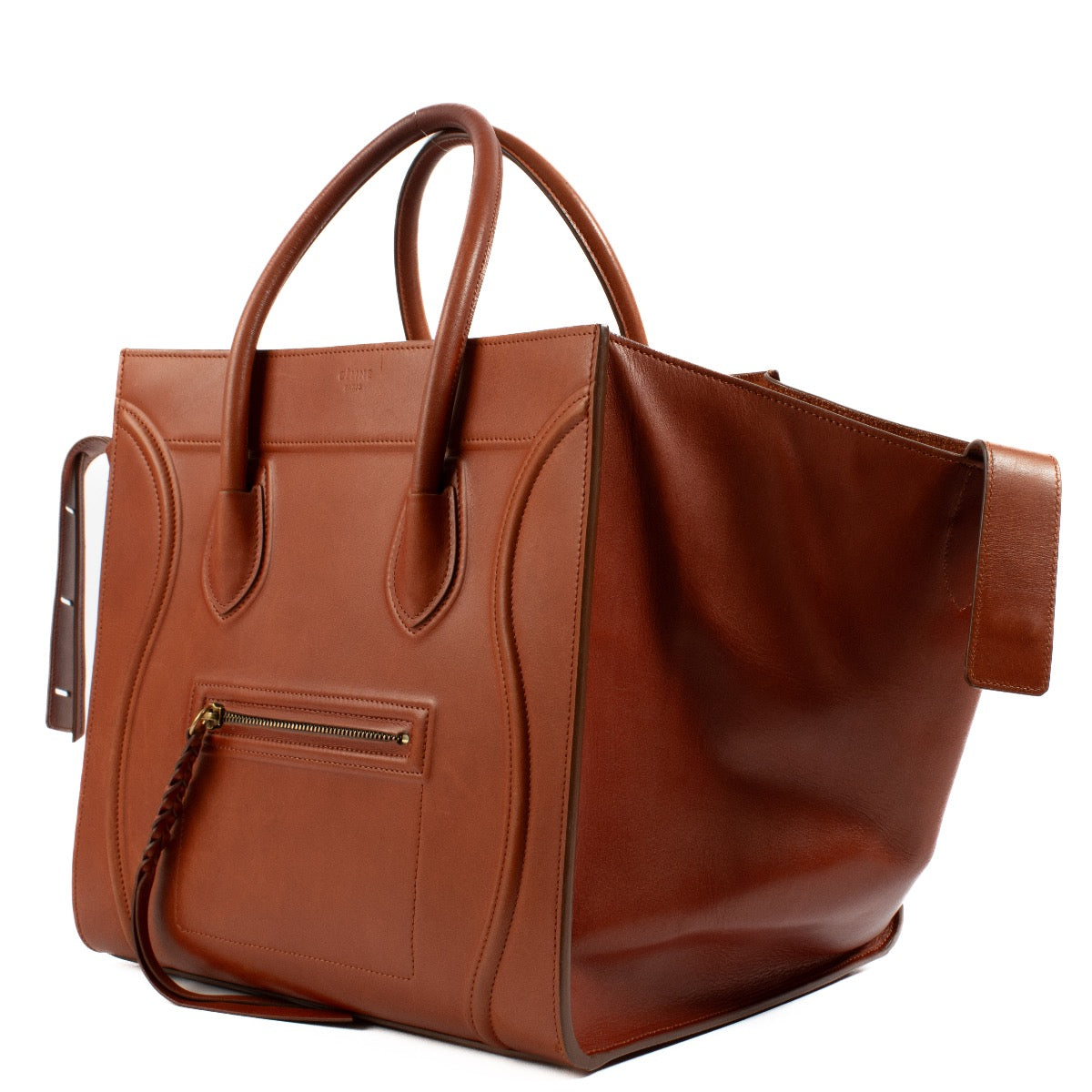 shop 100% authentic second hand Celine Burned Orange Mat Medium Phantom Bag on Labellov.com