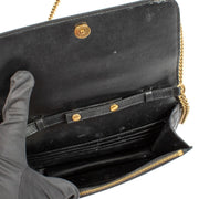 authentic pre loved Balenciaga Black Leather Wallet on Chain on Labellov.com