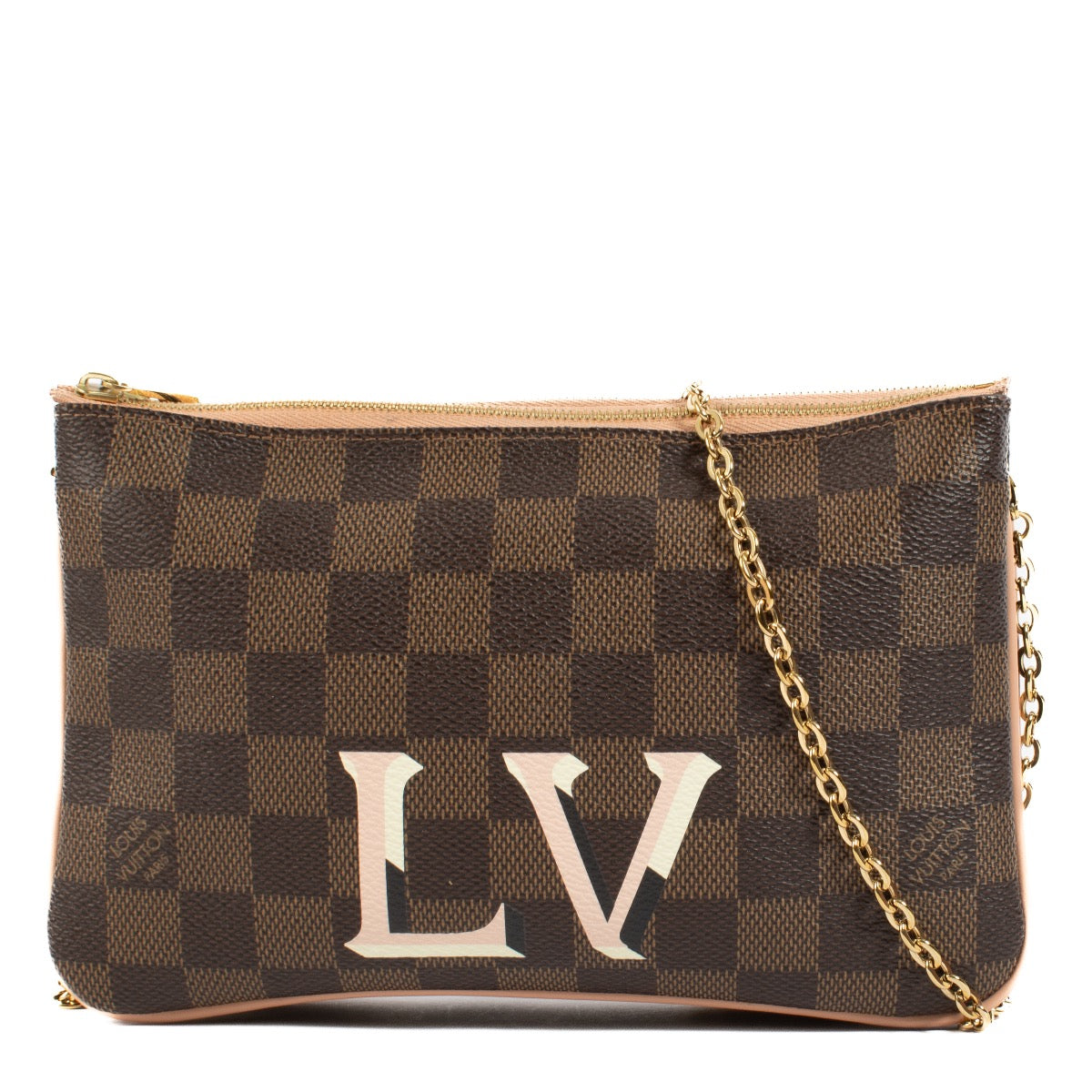 shop 100% authentic second hand Louis Vuitton Damier Ebene Zip LV Pochette on Labellov.com