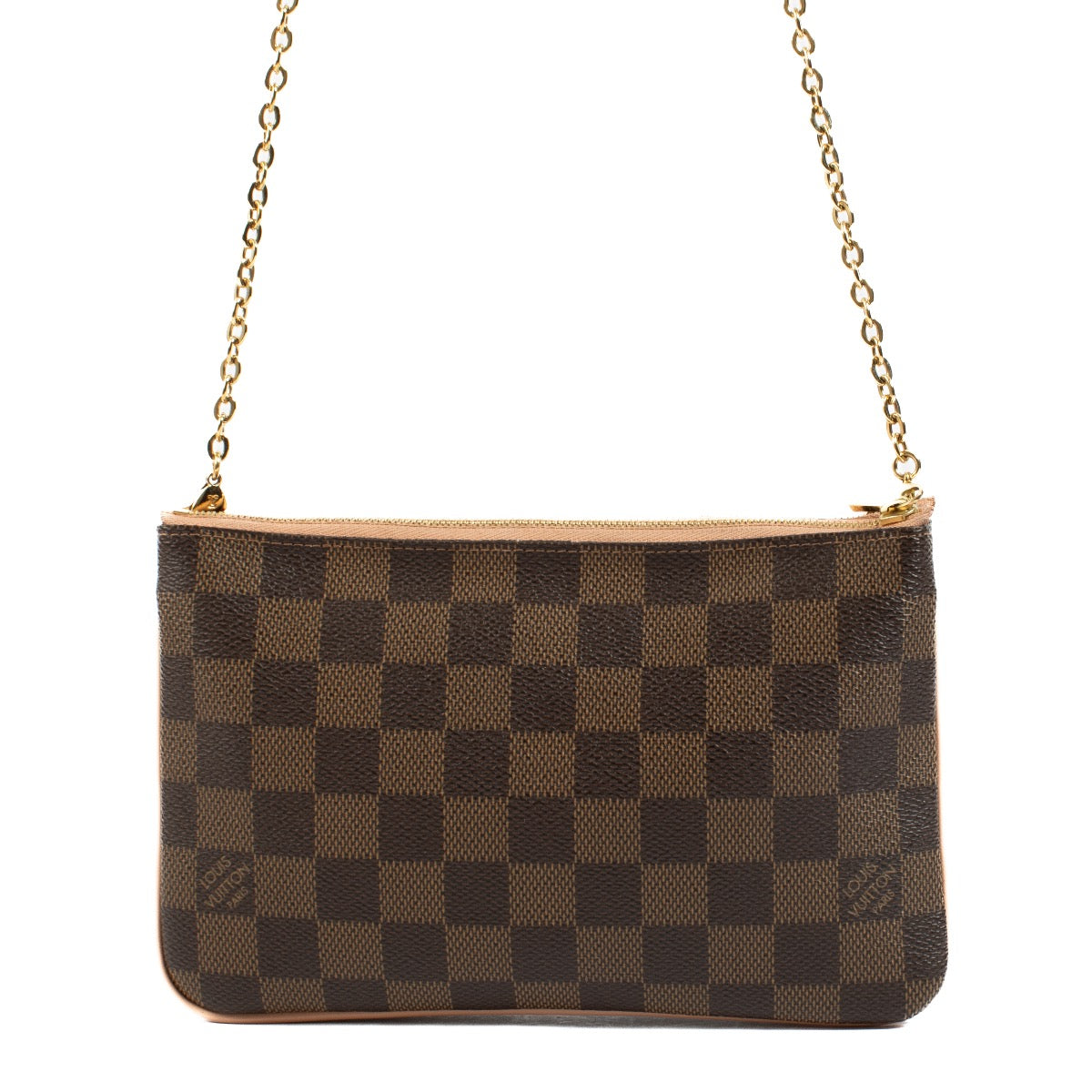 shop 100% authentic second hand Louis Vuitton Damier Ebene Zip LV Pochette on Labellov.com