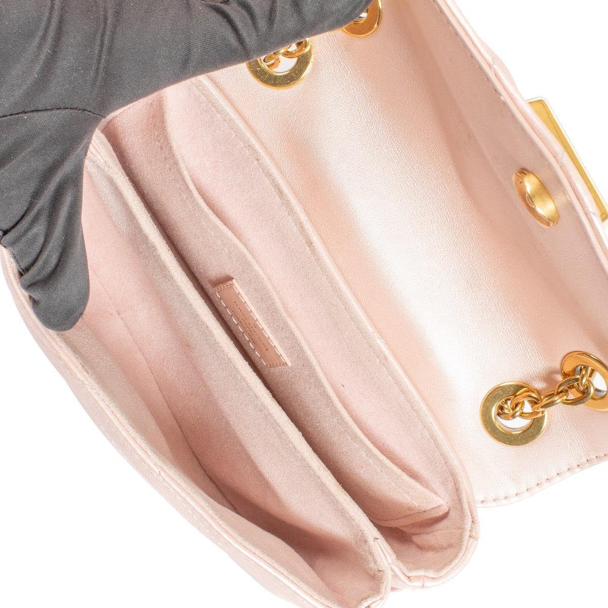 shop 100% authentic second hand Louis Vuitton Metallic Pink New Wave Crossbody Bag on Labellov.com