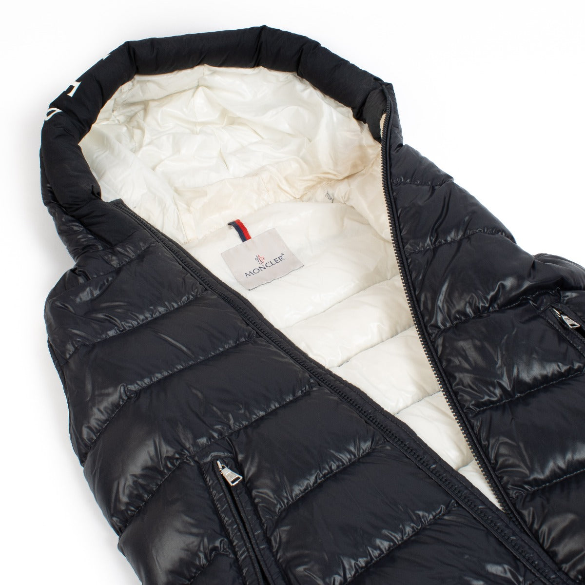 Shop 100% authentic secondhand Moncler Blue Sleeveless Jacket - 14 years old on Labellov.com