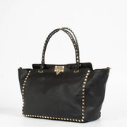 Authentic pre-loved Valentino Garavani Black Rockstud Shoulder Bag on Labellov.com