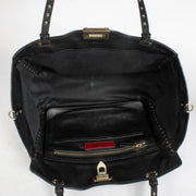 Authentic pre-loved Valentino Garavani Black Rockstud Shoulder Bag on Labellov.com