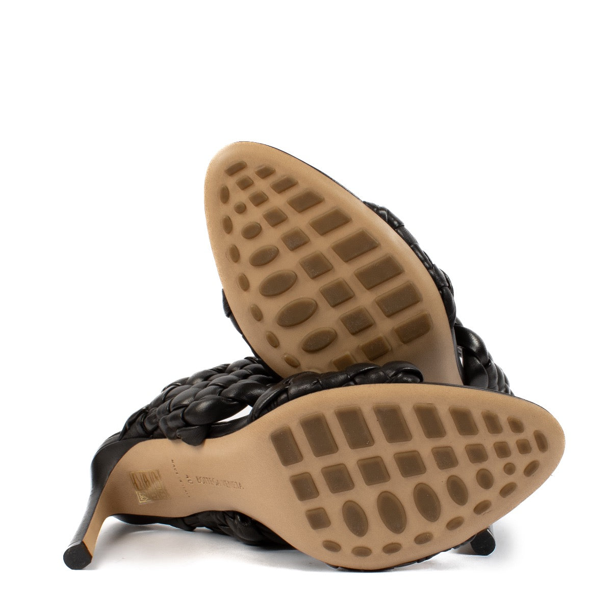 shop 100% authentic second hand Bottega Veneta Black Curve Mule Sandals - Size 40 on Labellov.com