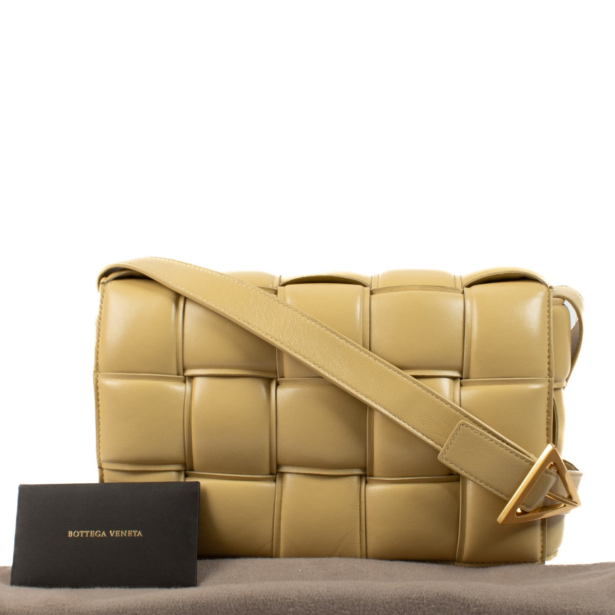 shop 100% authentic second hand Bottega Veneta Tapioca Padded Cassette Bag on Labellov.com