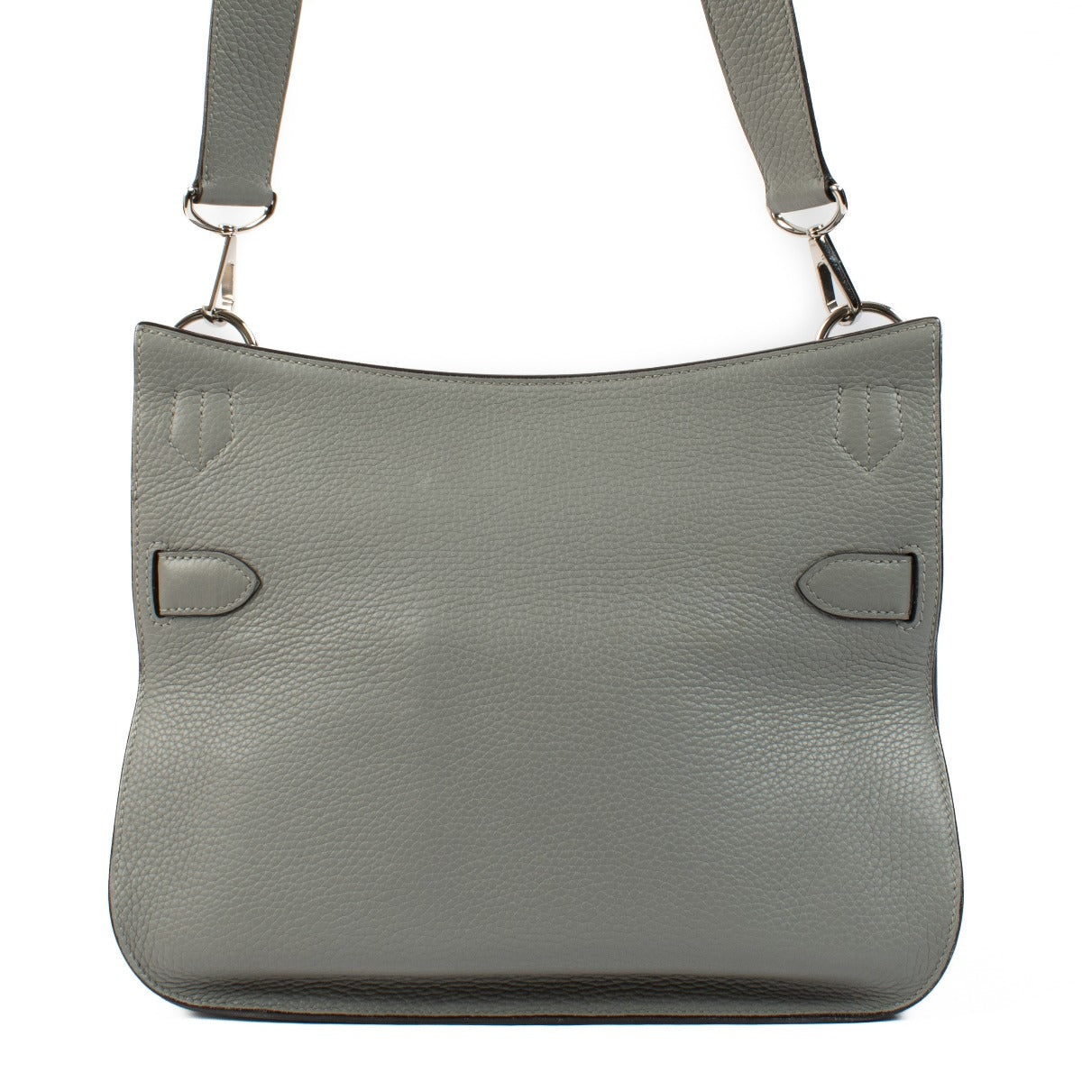 Hermès Jypsière 31 Gris Mouette Taurillon Clemence PHW