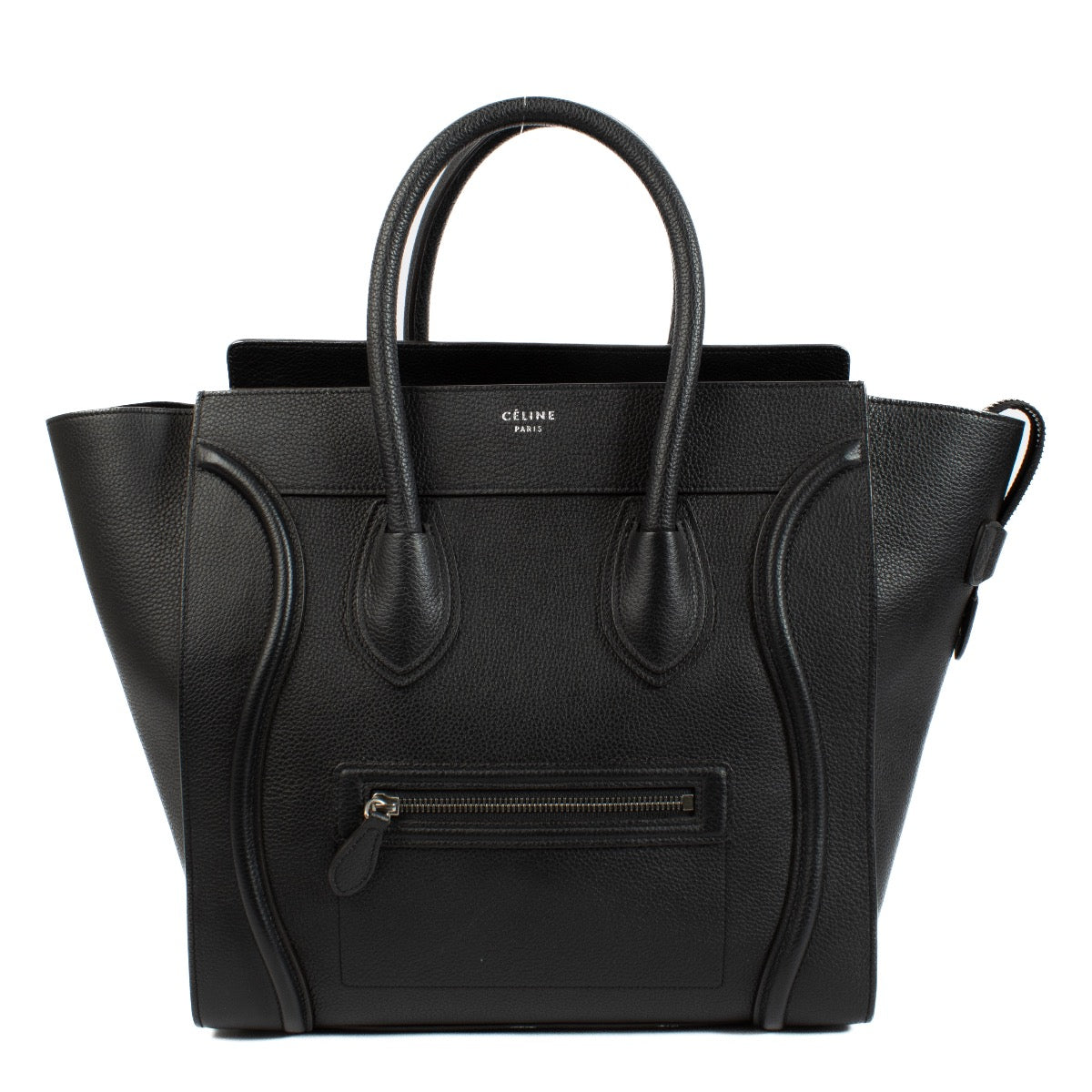 Celine Zwarte Mini Luggage Tas