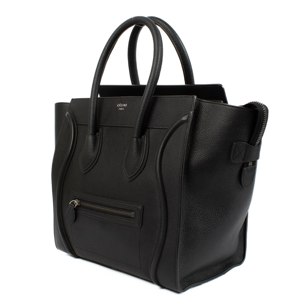 Celine Zwarte Mini Luggage Tas