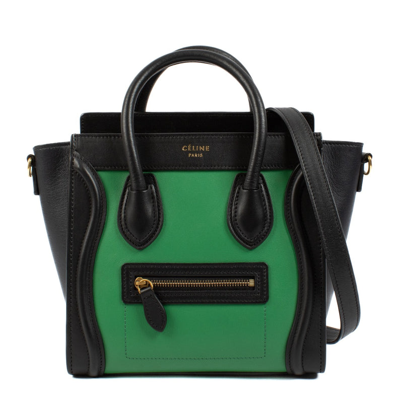 shop 100% authentic second hand Celine Tri-Color Nano Luggage Bag on Labellov.com
