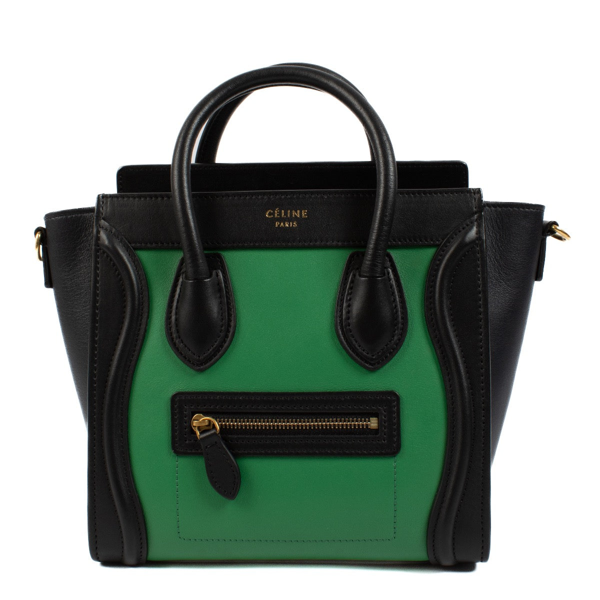 shop 100% authentic second hand Celine Tri-Color Nano Luggage Bag on Labellov.com