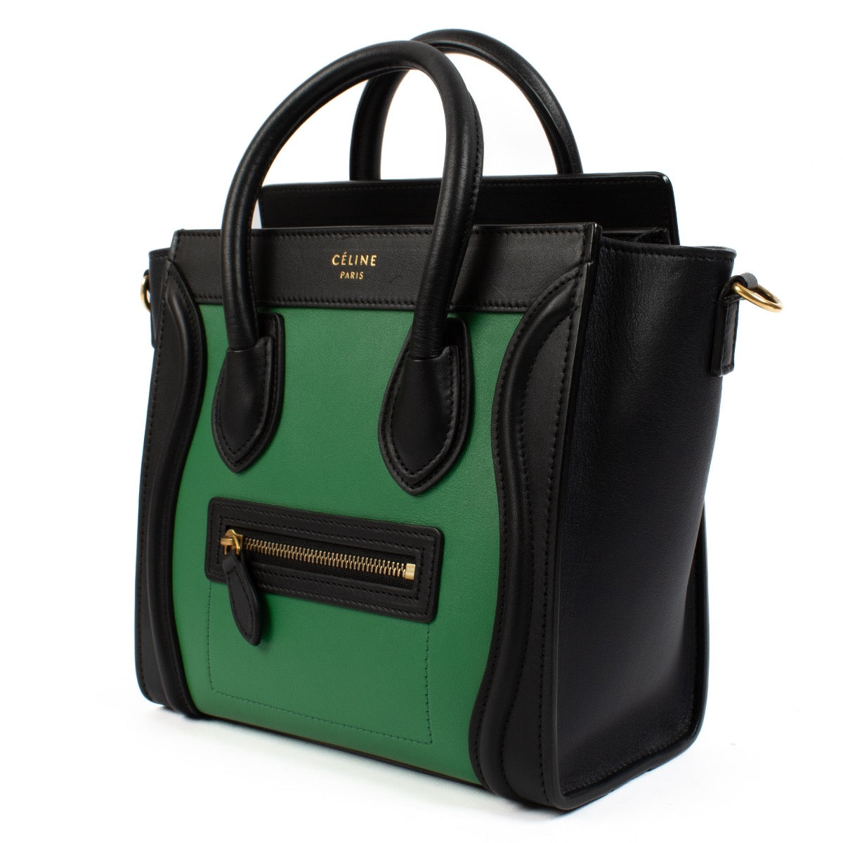 shop 100% authentic second hand Celine Tri-Color Nano Luggage Bag on Labellov.com